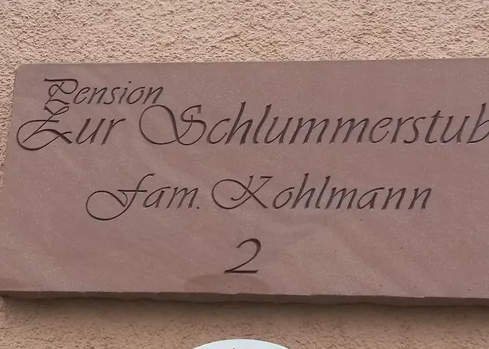 Casa de hóspedes Zur Schlummerstube 3*